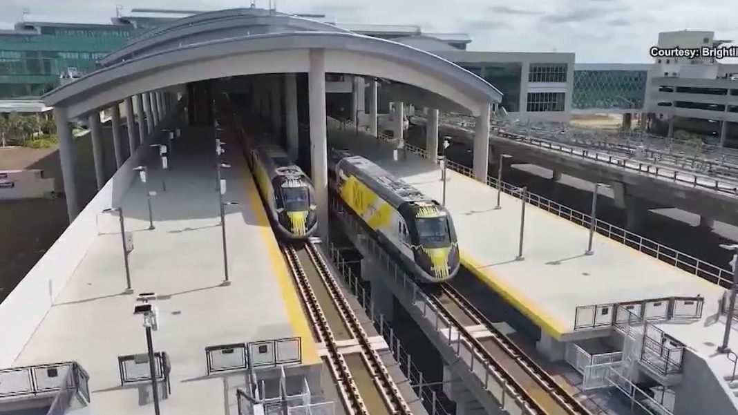 Brightline testing trains in Brevard County